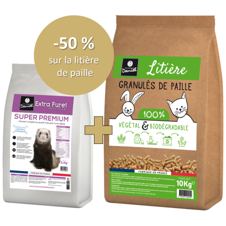 Offre Les recettes de Daniel + litière de paille