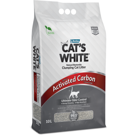 Cat's white litière charbon actif - 10L
