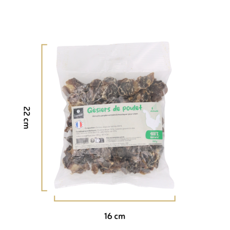 Gésiers de poulet séchés - 150g