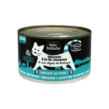 Mousse à la St Jacques 200g - Humide "Petite balade"