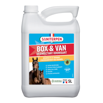 Saniterpen box & van désinfectant odorisant - 5L