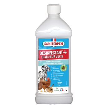 Saniterpen Désinfectant Plus fraicheur verte - 1L