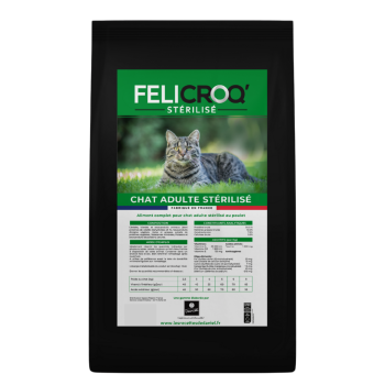 Croquettes pour chat Felicroq' - 10 Kg