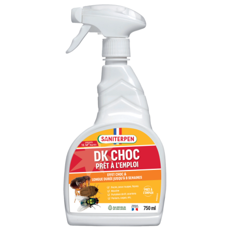 Saniterpen insecticide dk choc spray - 750ml