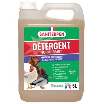 Saniterpen détergent surpuissant - 5L