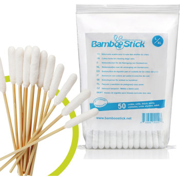 Bâtonnets ouatés Bamboostick - taille L/XL