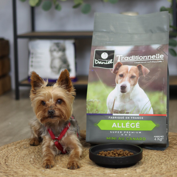 Croquettes Traditionnelle mini allégé canard - 4 kg