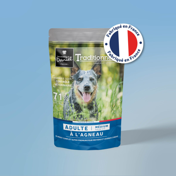 Croquettes Traditionnelle adulte agneau - 400g