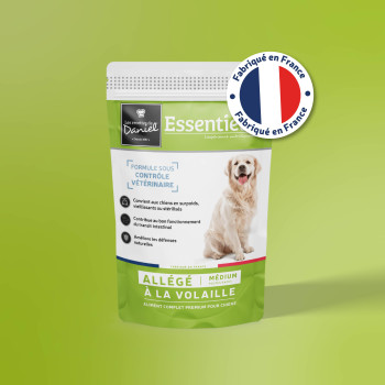 Croquettes Essentielle allégé volaille - 400g