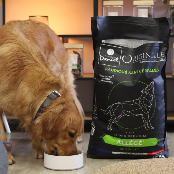 Croquettes Originelle allégé poulet sans céréales - 12 kg