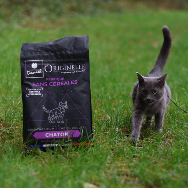 Croquettes Originelle chaton sans céréales - 2,5 kg