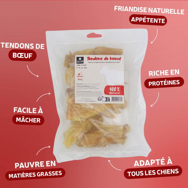 Tendons de boeuf - 200g