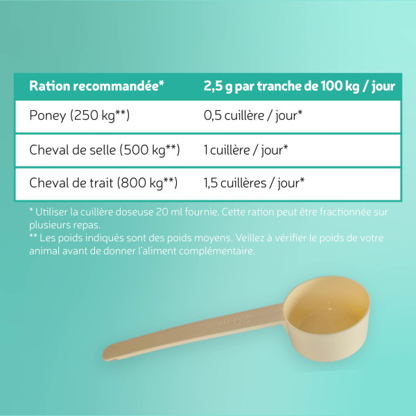 EquiVital Moule verte - 750 g