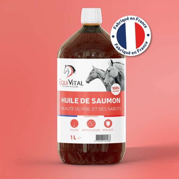 EquiVital Huile de saumon - 1 L
